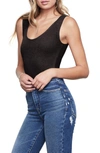 Good American The Feel Good Bodysuit In Black