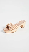 LOEFFLER RANDALL REGINA CLOG SLIDE SANDALS,LOEFF41754