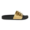 Carmen Sol Franco Slides In Gold