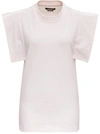 Isabel Marant Zelipa Cotton T-shirt In Light Pink