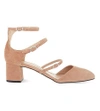 WHISTLES Montana mid heel mary jane suede sandals