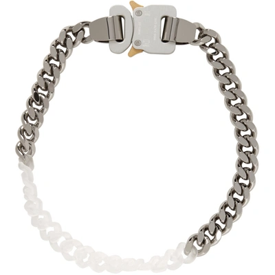 Alyx Silver-tone And Clear Chain Necklace