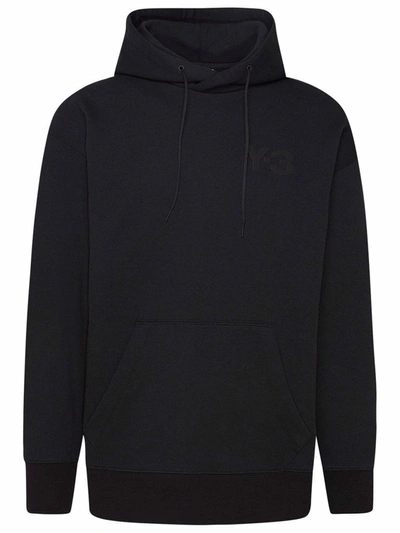 Adidas Y-3 Yohji Yamamoto Men's Black Cotton Sweatshirt