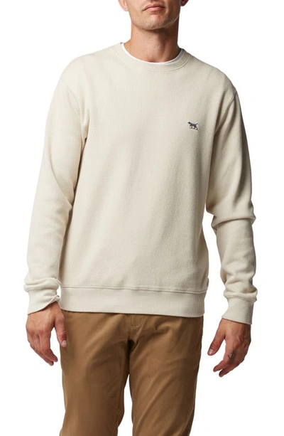 Rodd & Gunn Logo Detail Sweatshirt In Bone