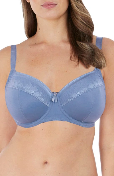 Fantasie Illusion Underwire Side Support Bra In Smokey Blue