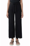 MOLLY BRACKEN TIE WAIST PLEATED WIDE LEG PANTS,GL607AP21