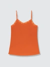 Uwila Warrior Soft Silk Camisole In Orange