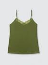 Uwila Warrior Happy Seams Lace-trim Camisole In Green
