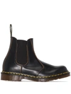Dr. Martens' Black Vintage 2976 Leather Chelsea Boots In Black