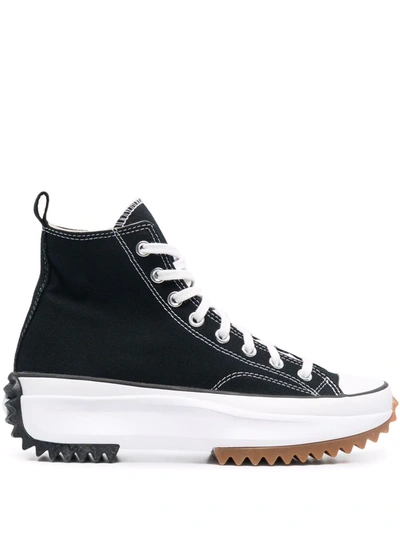 Converse Run Star Hike Hi Sneakers Black/white/gum