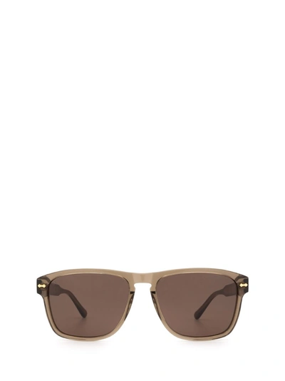 Gucci Eyewear Square Frame Sunglasses In Brown