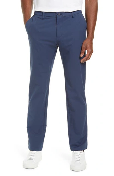 Vineyard Vines On The Go Slim Fit Performance Pants In Blue Blazer