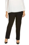 NIC + ZOE 'WONDER STRETCH' HIGH RISE STRAIGHT LEG PANTS,ALL1806W