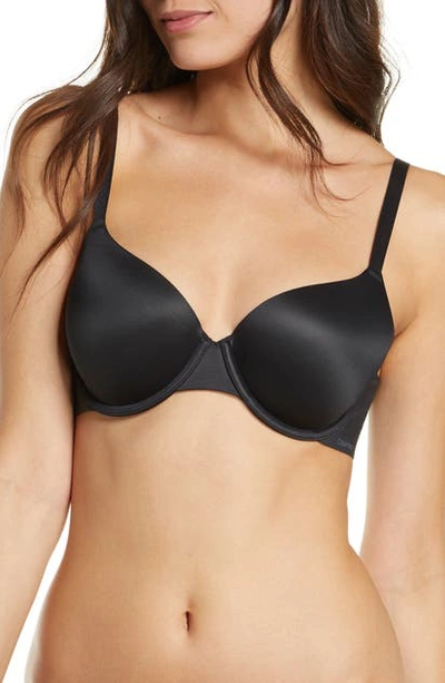 Calvin Klein Perfect Coverage Underwire T-shirt Bra In Black