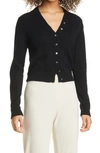 Vince Cashmere Cardigan In Lt H Celestine