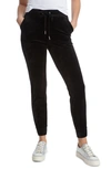 Juicy Couture Juicy Coutour Embellished Velour Joggers In Black