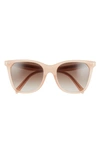 CELINE 50MM GRADIENT CAT EYE SUNGLASSES,CL4004INW5025F