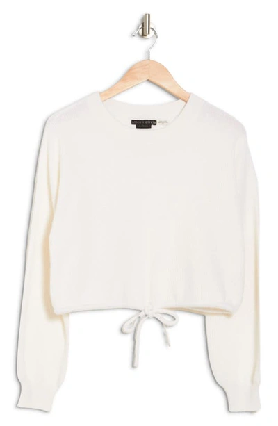 Alice And Olivia Corvina 套衫 – 柔和白 In Soft White