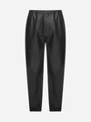 GIVENCHY LEATHER JOGGER PANTS