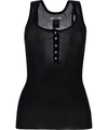 Isabel Marant Étoile Louisalic Ribbed Cotton Tank Top In Black  