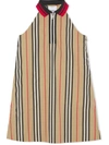 BURBERRY ICON-STRIPE DRESS