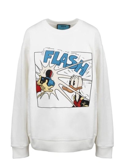 Gucci 白色 Disney 联名 Donald Duck “flash”套头衫 In White