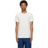 Jil Sander Cotton T-shirt With Logo Print On The Bottom In White