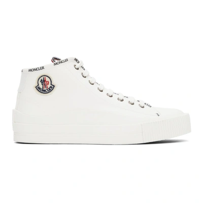 Moncler Lissex High Top Trainers - White