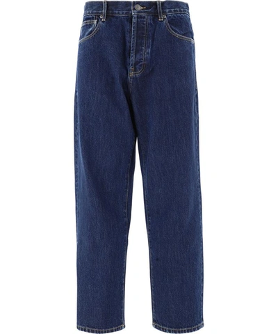 Stussy Wide-leg Jeans In Blue