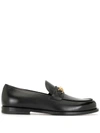 BALLY BALLY MEN'S BLACK LEATHER LOAFERS,62344790100 6