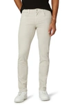 Hudson Blake Stretch Twill Slim Straight Fit Pants In Light Ash