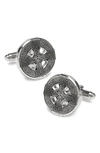Cufflinks, Inc Celtic Cross Cuff Links In Black