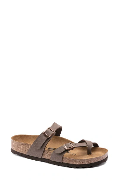 Birkenstock Mayari Birko-flor Slide Sandal In Brown