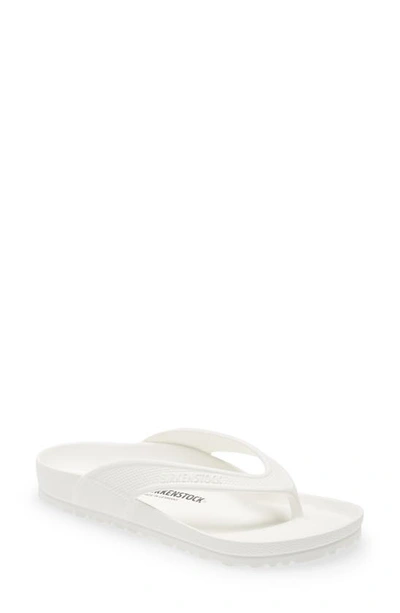 Birkenstock Honolulu Eva Flat Sandals In White