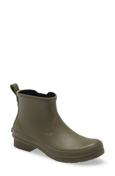 Chooka Waterproof Chelsea Rain Boot In Green
