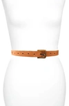 ADA PHOENIX SKINNY LEATHER BELT,SEB-UMPHOE-02NOR