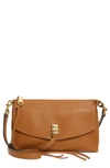 Rebecca Minkoff Darren Leather Crossbody In Caramello