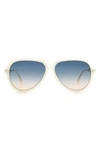 ISABEL MARANT 59MM GRADIENT AVIATOR SUNGLASSES,IM0006S