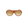 TOM FORD TOM FORD WOMEN'S BROWN METAL SUNGLASSES,FT013453F 60