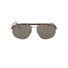 TOM FORD TOM FORD WOMEN'S BROWN METAL SUNGLASSES,FT023413A 59