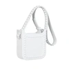 Carmen Sol Lisa Small Crossbody In White