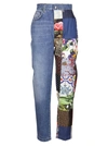 DOLCE & GABBANA DOLCE & GABBANA PATCHWORK PANELLED JEANS