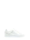 GUESS GUESS WOMEN'S WHITE LEATHER SNEAKERS,FL5RIYFAL12WHITE 39