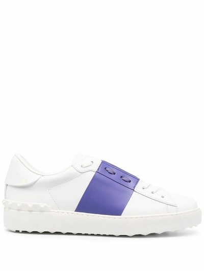 Valentino Garavani Women's Shoes Leather Trainers Trainers Open In White