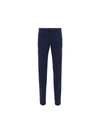 Loro Piana Pantaflat Slim-leg Pants In Blue