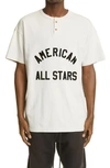 Fear Of God American All Stars Henley In Vintage Concrete White