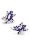 CUFFLINKS, INC TCU HORNED FROGS CUFF LINKS,PD-VTCU-SL