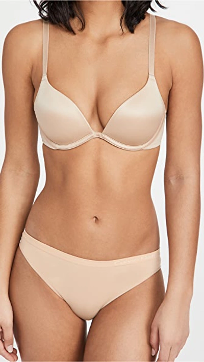 B.tempt'd By Wacoal Future Foundations Push-up Bra In Au Natural