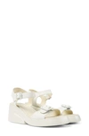 Camper Kaah Wedge Sandal In Ivory