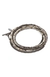 BRUNELLO CUCINELLI MULTISTRAND BRACELET,MBOW9LX09-211